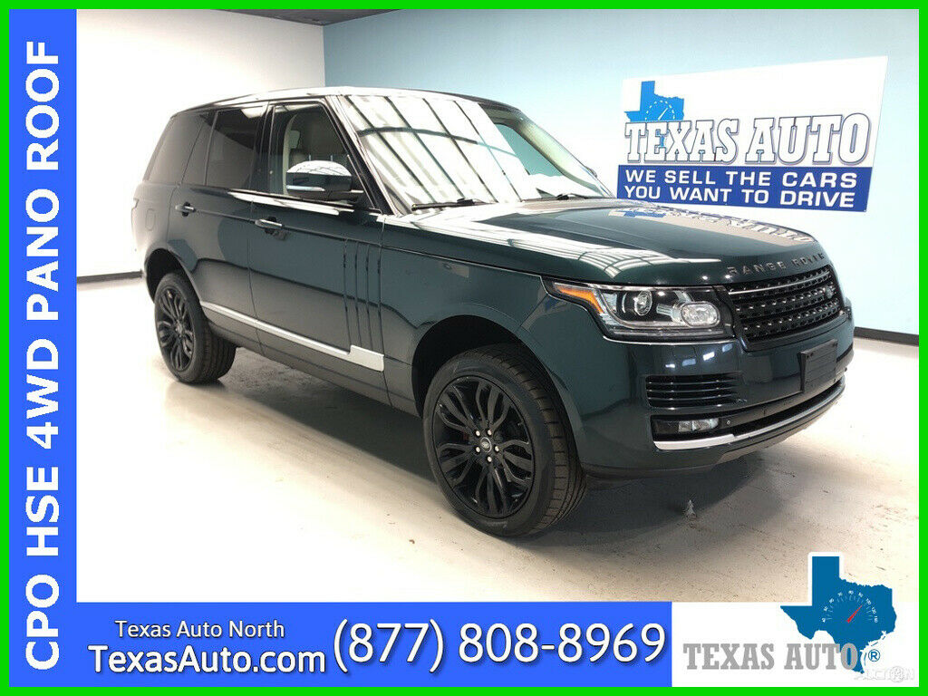 2014 Land Rover Range Rover 3.0l V6 Supercharged Hse 2014 3.0l V6 Supercharged Hse Used Certified 3l V6 24v Automatic 4wd Suv Premium