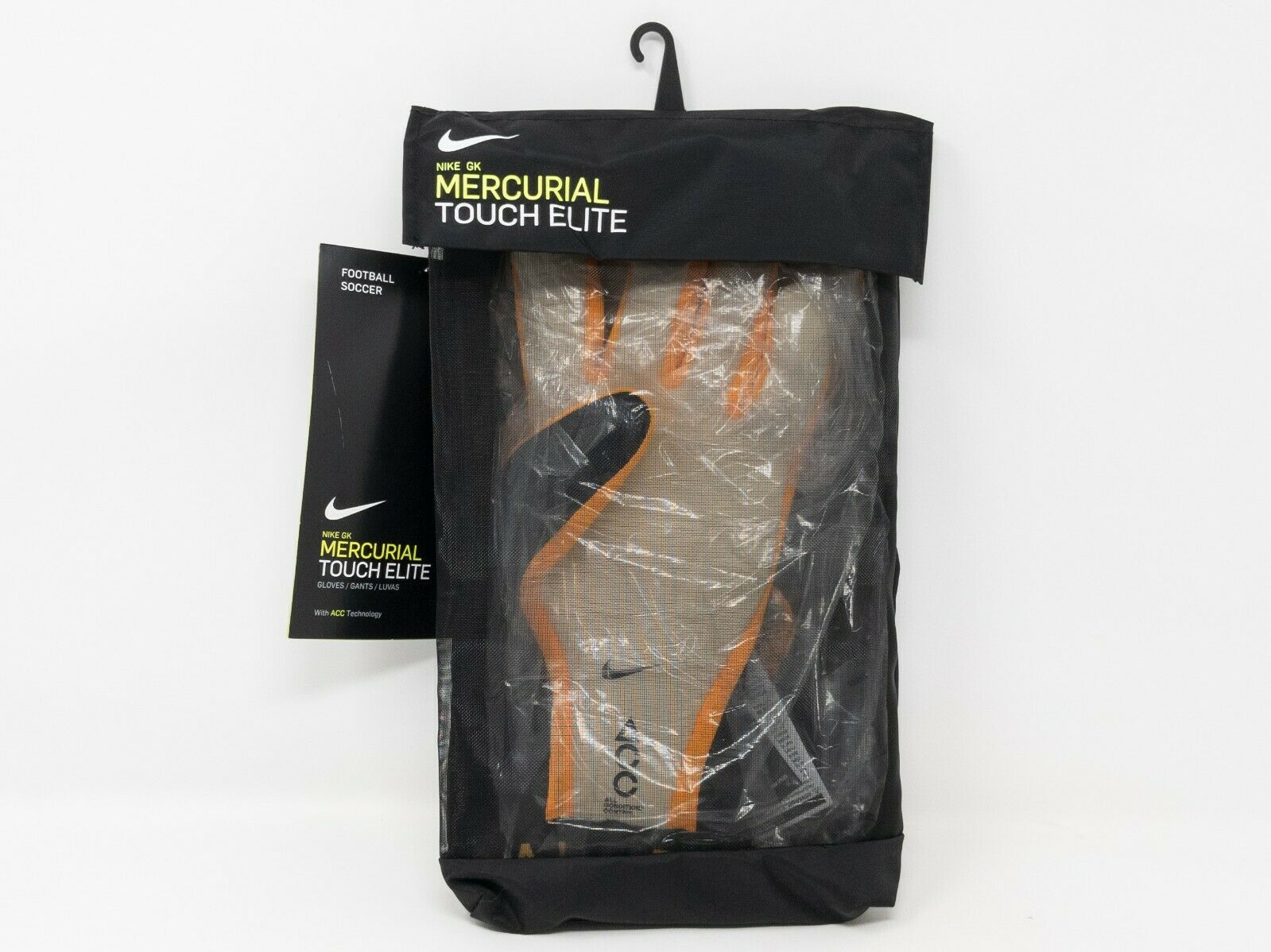 Nike Mercurial Touch Elite Soccer Goalkeeper Gloves Black Dc1980-011 Adult Sz 9