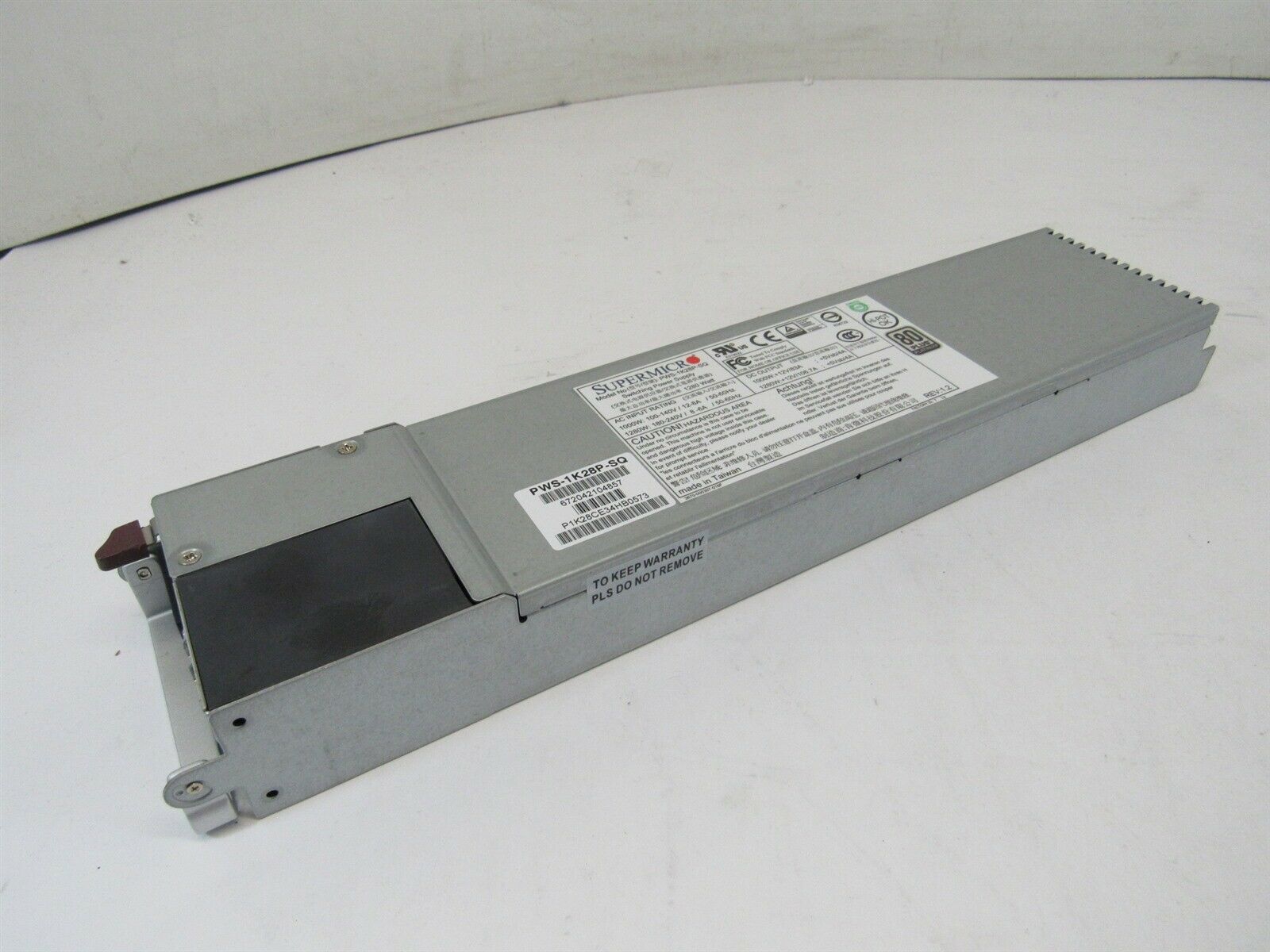 Supermicro PWS-1K28P-SQ 1280W Hot Swap (Redundant) 1U Power Supply