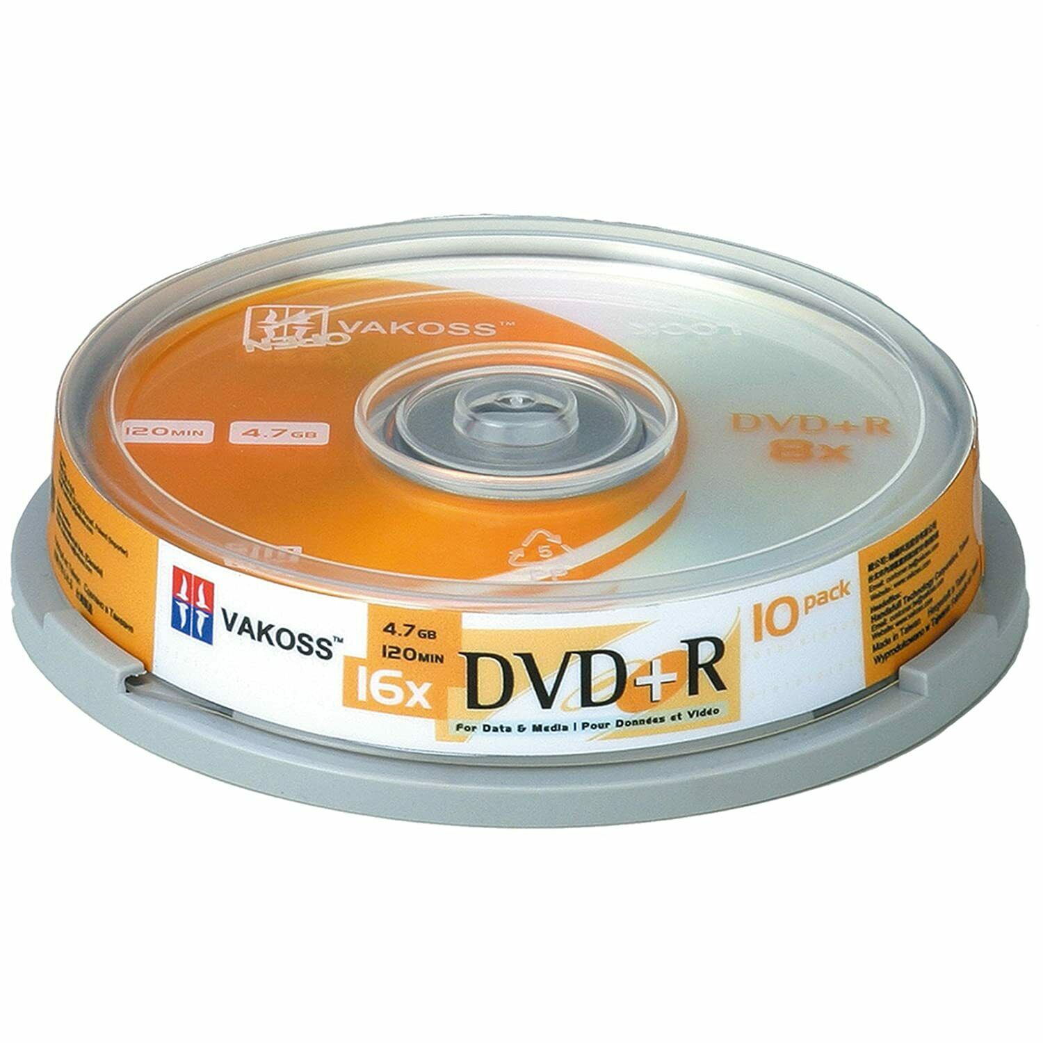200 Vakoss 16x Dvd+r 4.7gb Logo Top